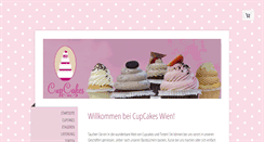 Desktop Screenshot of cupcakes-wien.at